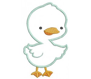 Stickmuster - Bauernhof - Ente Appli